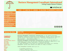 Tablet Screenshot of bmci.pk